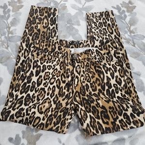 Seven for all man kind leopard print pant